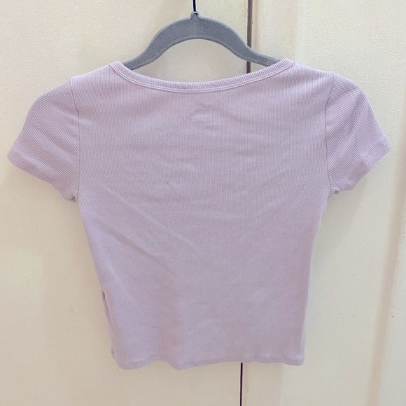 Hollister Lavender Baby Tee - Picture 2 of 3